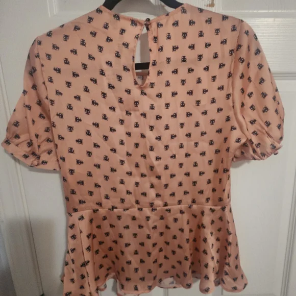 Sanrio Hello Kitty Chococat Patterned Women's Top Blouse Forever 21 - Picture 2 of 9